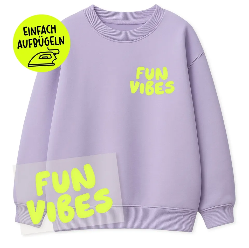 paul-clara-flock-patches-fun-vibes-flockpatch-zum-aufb-geln-neon image 1