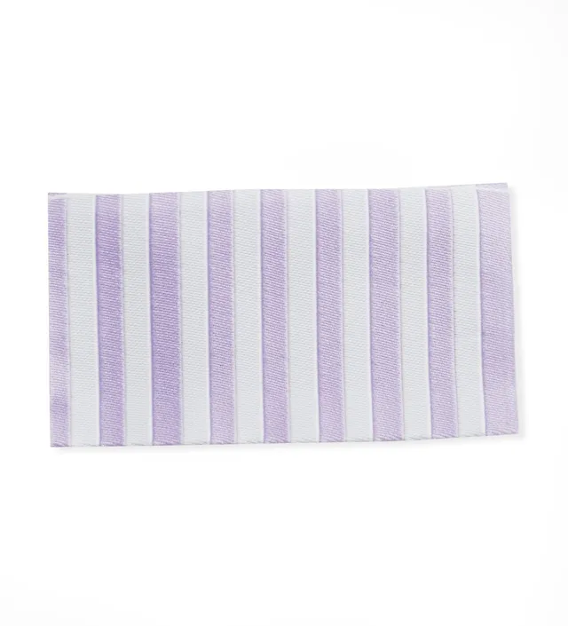 paul-clara-weblabels-klapp-label-stripes-lila-einn-hen image 1