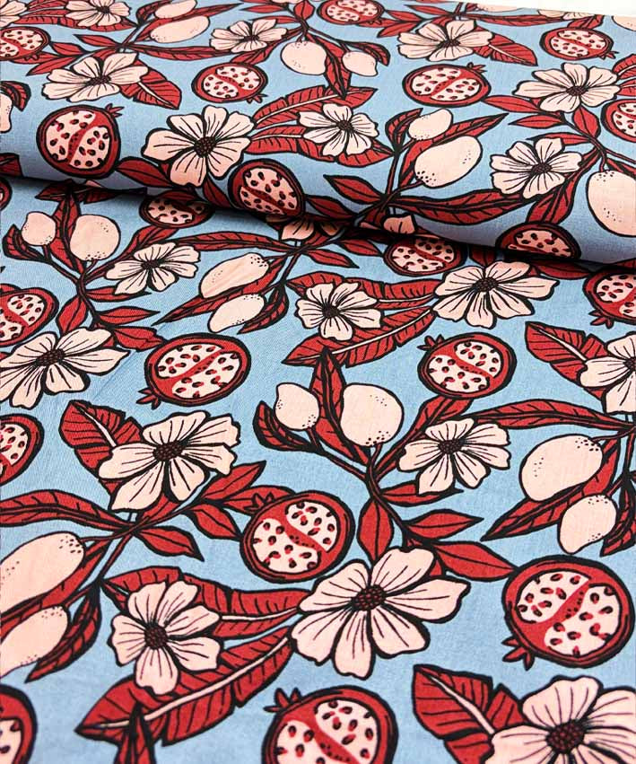 viskose-blossom-berry-blumenstoff-farbwahl-100-viskose image 5