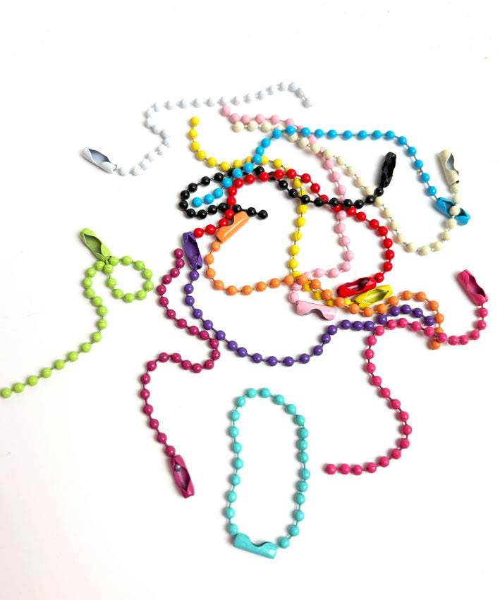 lenipepunkt-kurzwaren-kugelkette-taschenanh-nger-3-mm-gr-n image 1