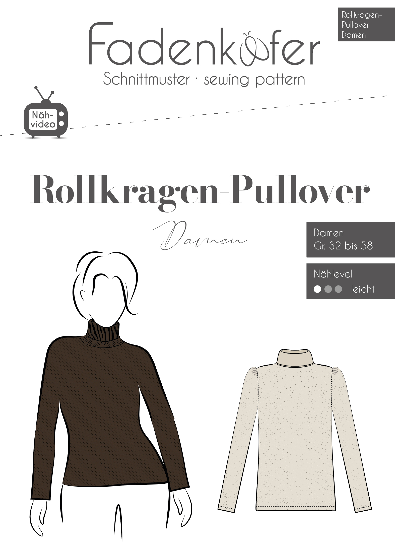 fadenk-fer-rollkragen-pullover-papierschnittmuster-damen image 1