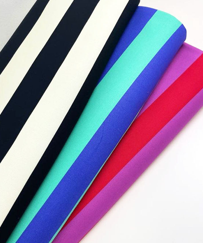 lenipepunkt-big-stripes-canvas-taschenstoff-schwarz-ecru-meter image 2