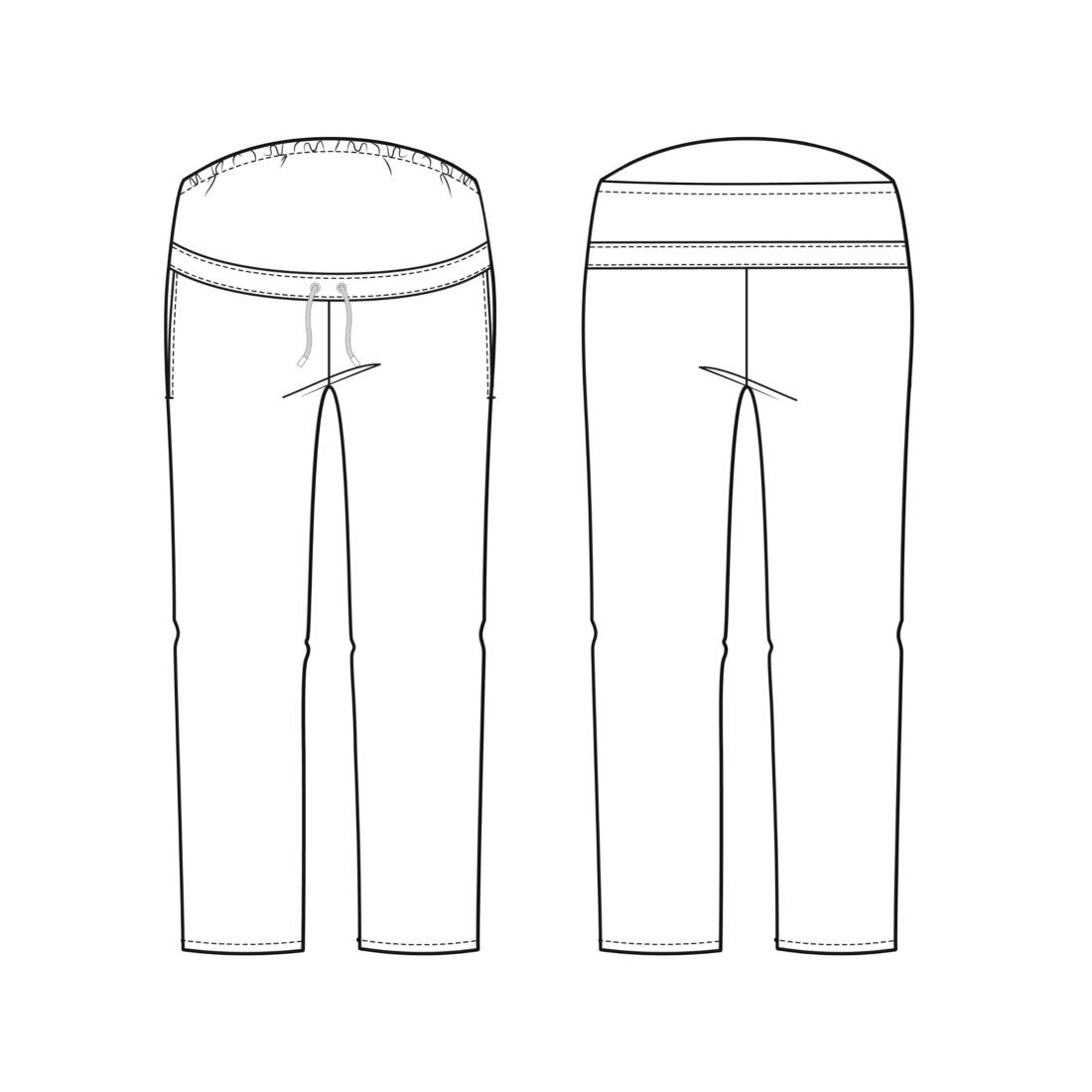 n-hfrosch-hamil-schnittmuster-damen-umstandshose-digital-jogger image 2