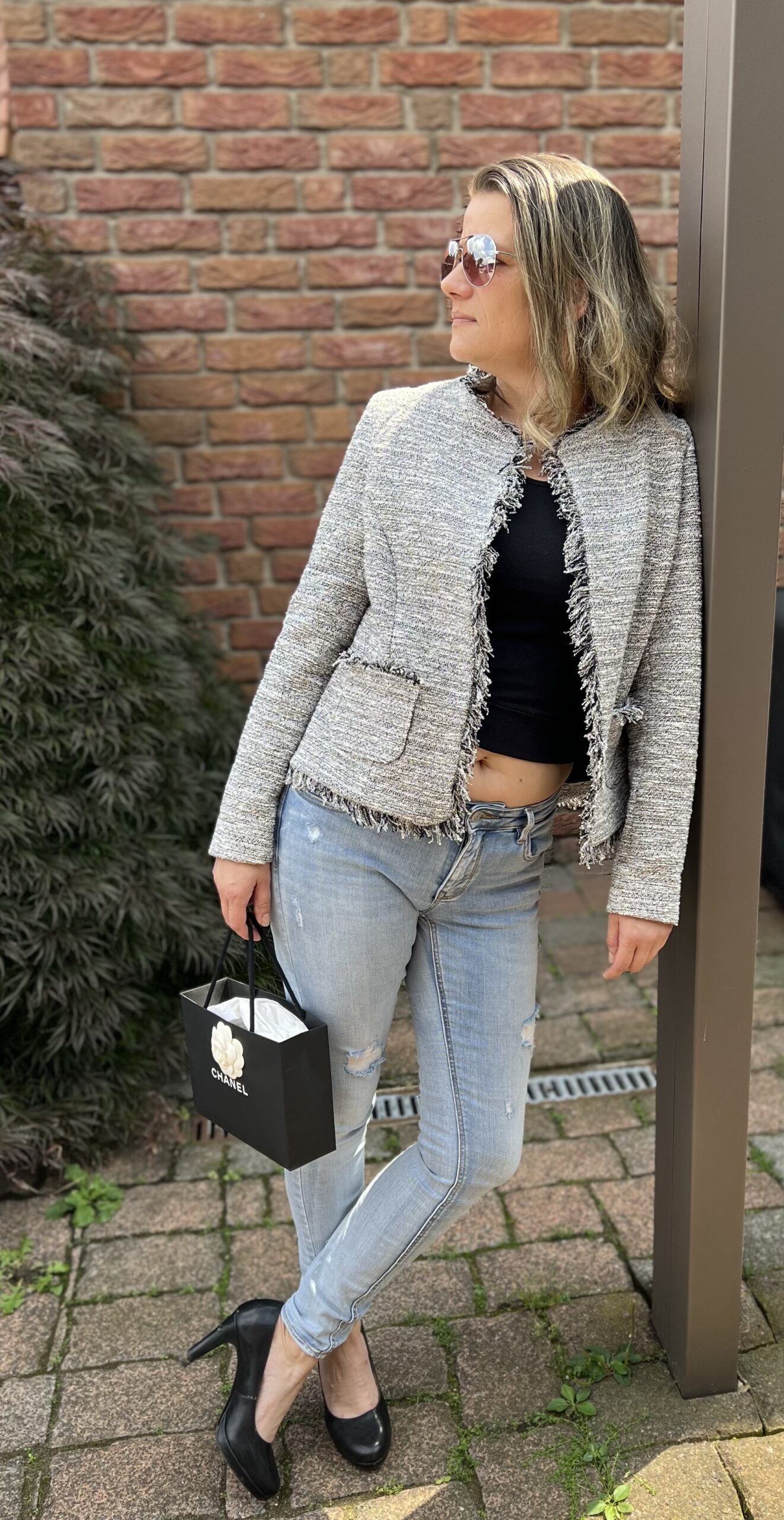 fadenk-fer-kurzjacke-damen-schnittmuster-gr-32-58-boucl image 6