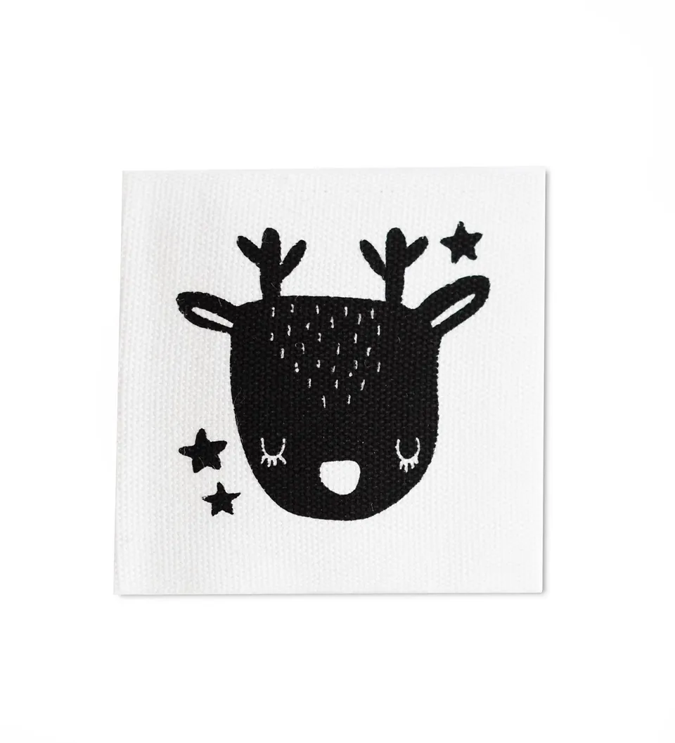 paul-clara-baumwoll-labels-rentier-vogel-n-hlabel-3-5cm image 1