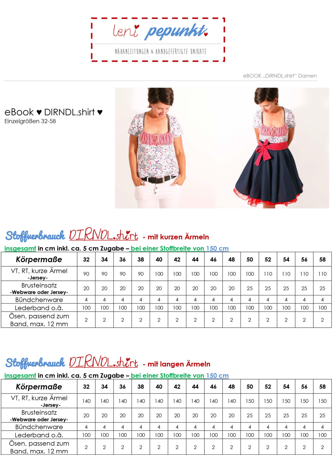 leni-pepunkt-dirndl-shirt-schnittmuster-ebook-gr-32-58-damen image 2