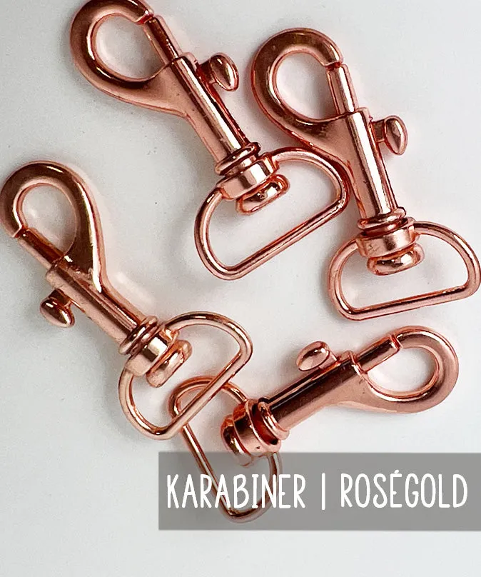 lenipepunkt-kurzwaren-karabiner-20-mm-rosegold-taschenkarabiner image 1