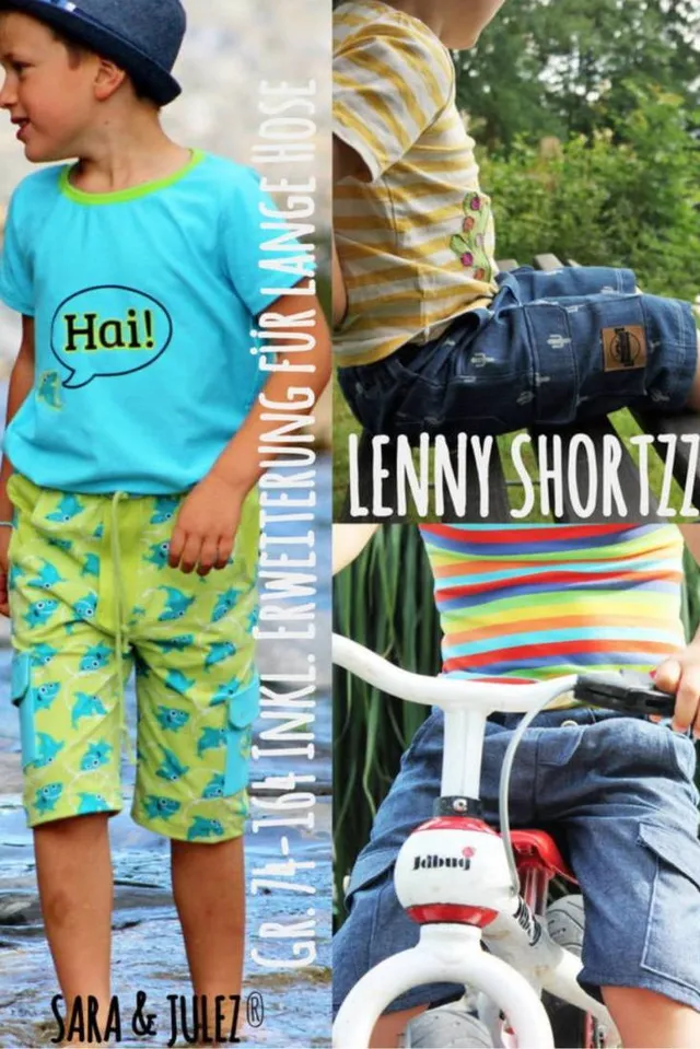 n-hfrosch-schnittmuster-cargohose-shorts-lenny-ebook-74-164 image 1