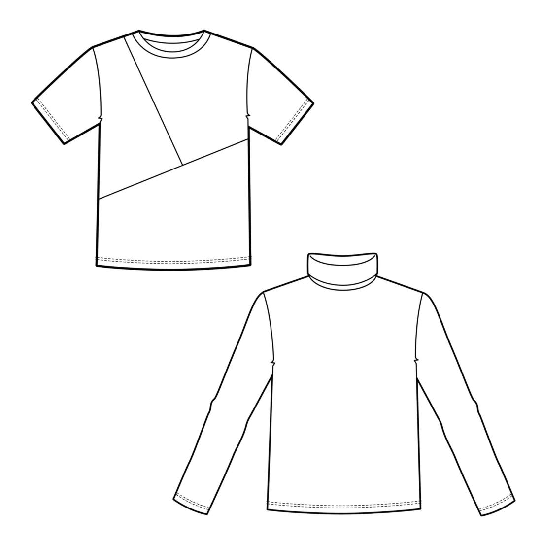 n-hfrosch-sisa-kinder-shirt-schnittmuster-rollkragen image 2