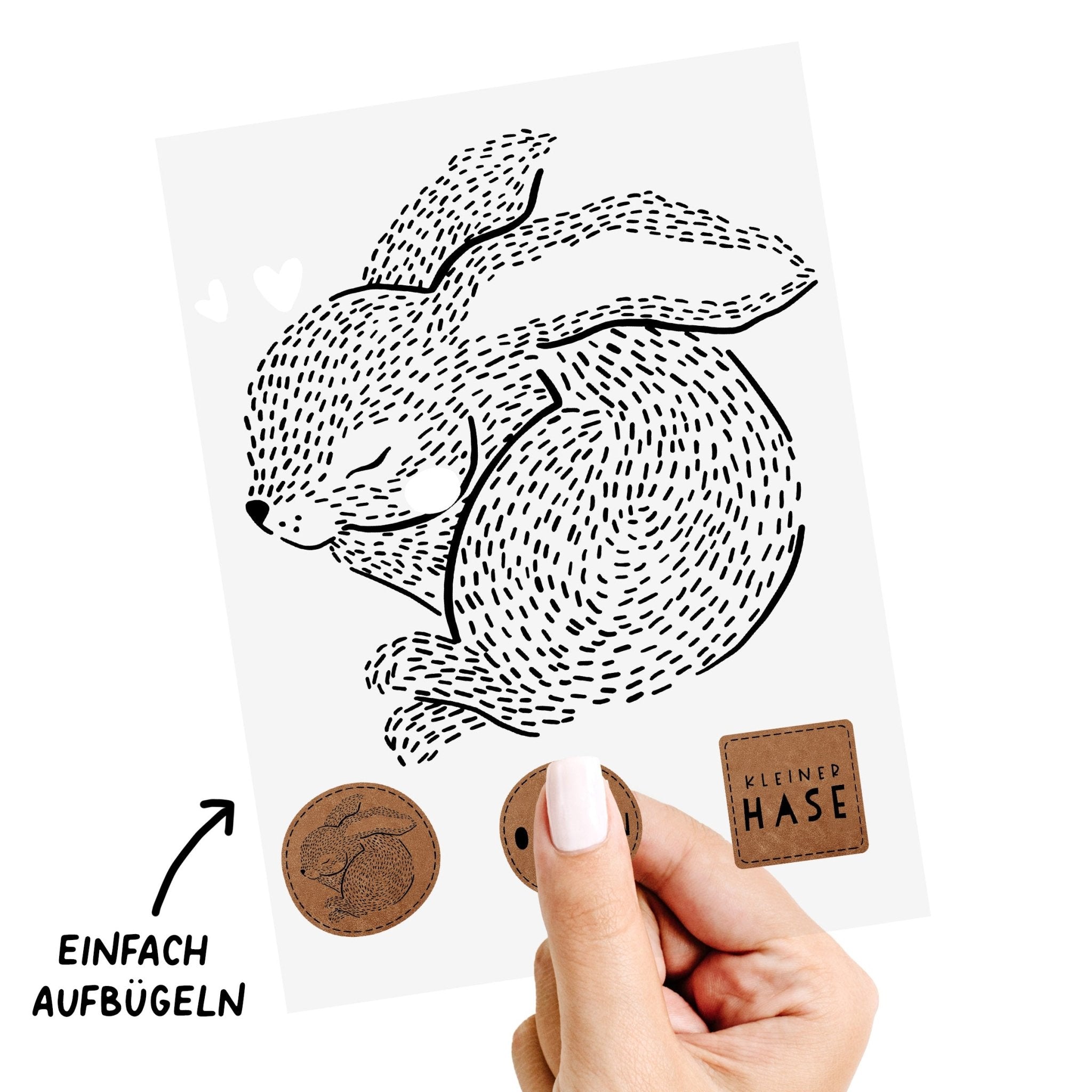 paul-clara-boho-hase-b-gelbild-165x210-mm-a6 image 4