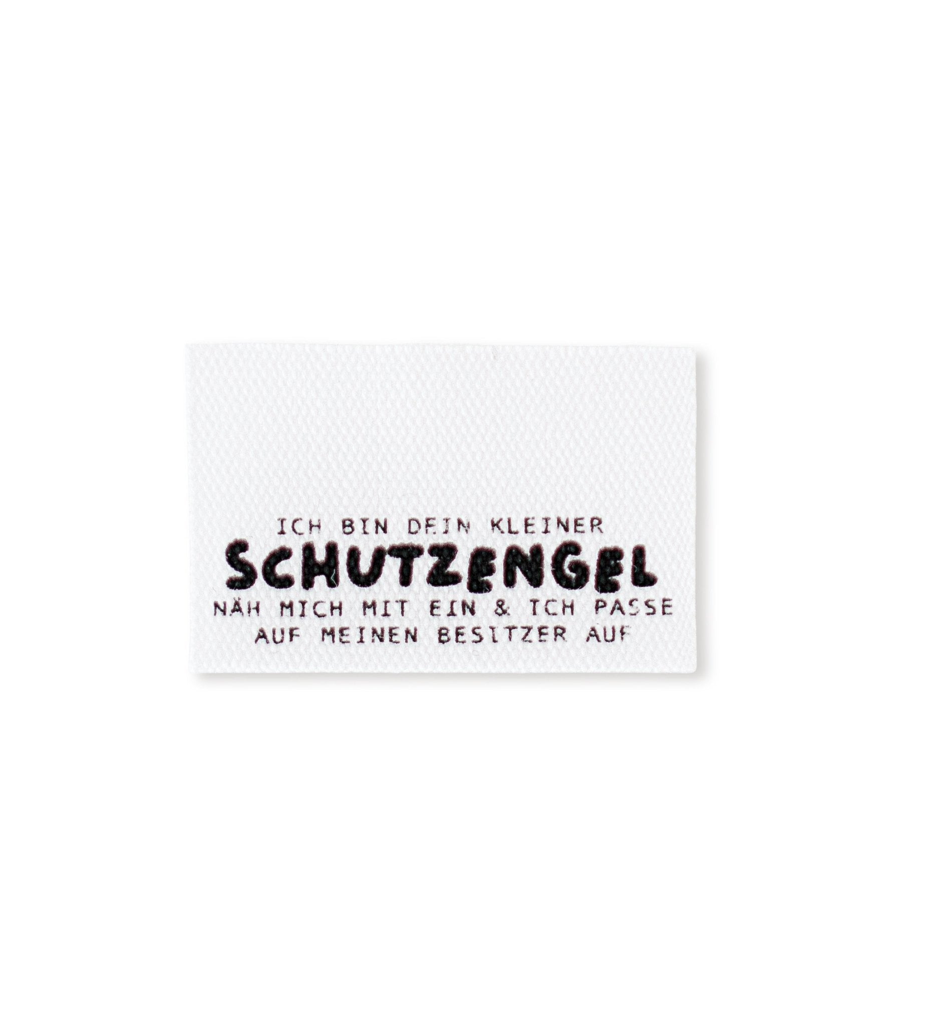 paul-clara-baumwoll-klapplabel-kleiner-schutzengel-2x3-cm image 1