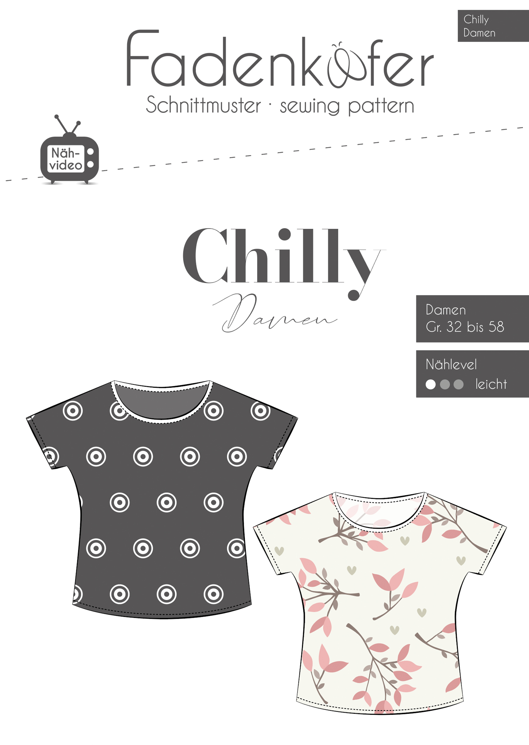 fadenk-fer-chilly-papierschnittmuster-shirt-damen-32-58 image 1