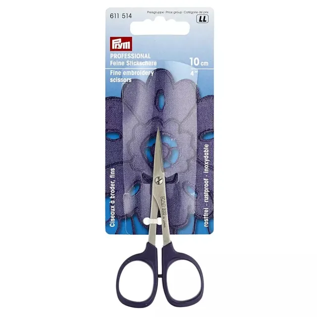 fadenk-fer-zubeh-r-611514-stickschere-professional-fein-10-cm image 1