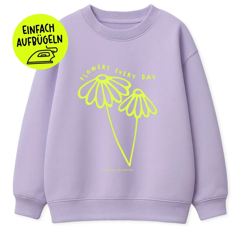 paul-clara-flock-patches-flowers-every-day-b-gelpatch-neongelb-xl image 1