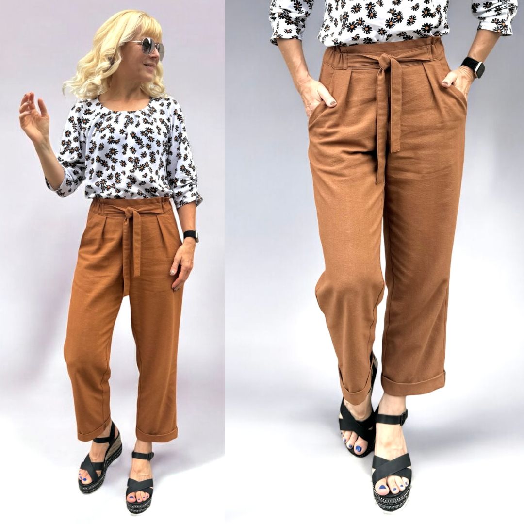 sew-simple-benja-hose-pdf-schnittmuster-7-8-leinen image 1
