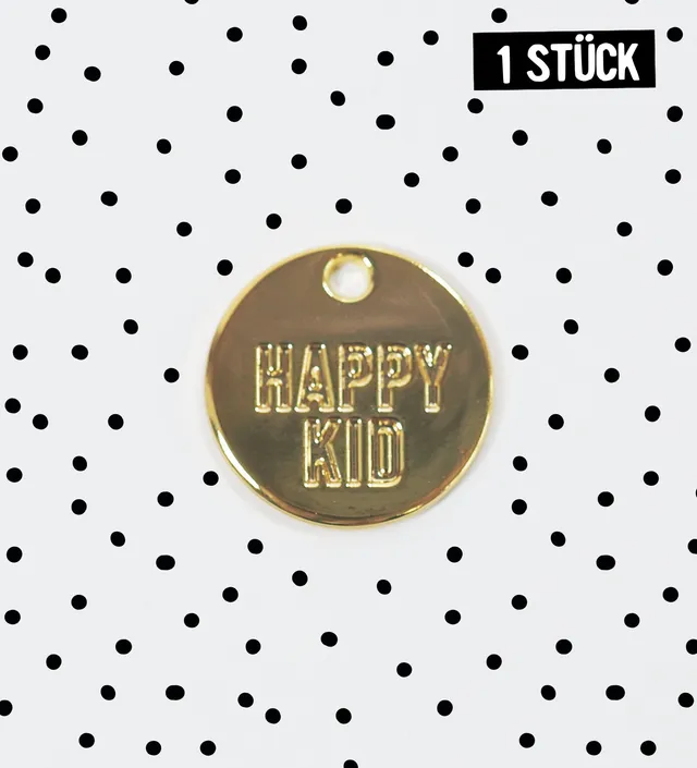 paul-clara-basics-metall-label-anh-nger-happy-kid-gold-1-5cm image 1