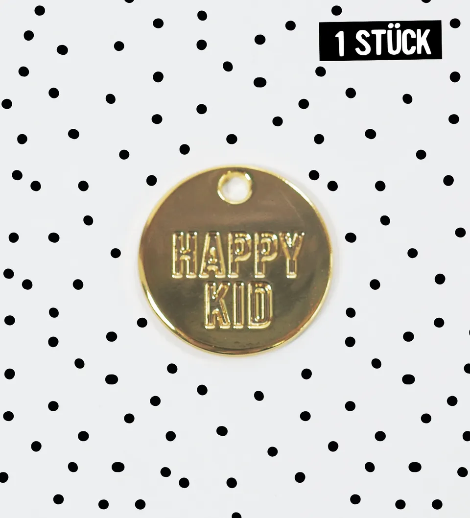 paul-clara-basics-metall-label-anh-nger-happy-kid-gold-1-5cm image 1