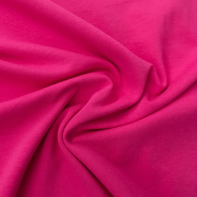 n-hfrosch-baumwolljersey-uni-pink-stoff-meterware image 1
