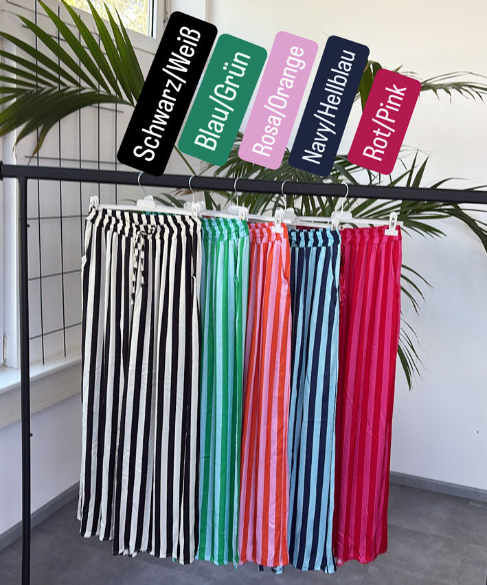 leni-pepunkt-ready-to-wear-satinhose-viskose-streifen-onesize image 2