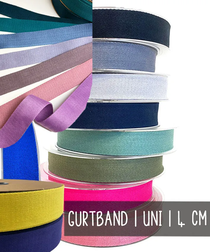 lenipepunkt-kurzwaren-gurtband-uni-4-cm-meterware image 1