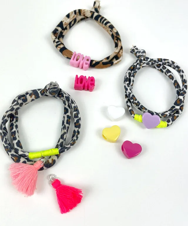lenipepunkt-jerseyarmband-diy-set-10-designs-quaste-perle image 1