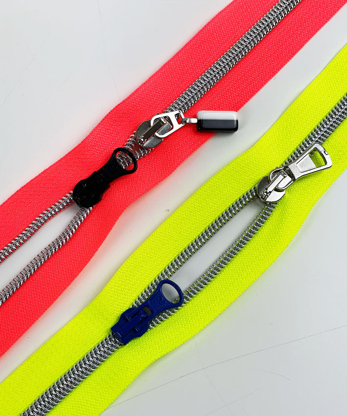 leni-pepunkt-endlos-rei-verschluss-neon-neonpink-meterware image 6