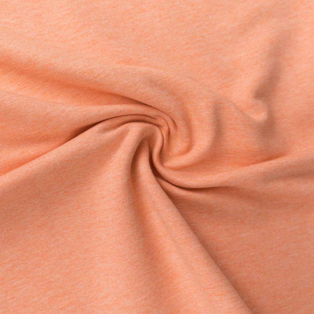 n-hfrosch-stoffe-sweat-meliert-koralle-jenna-meterware image 1