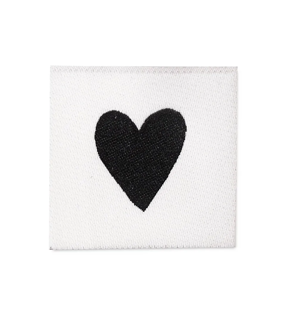 paul-clara-weblabels-herz-weblabel-wei-3x3-cm image 1