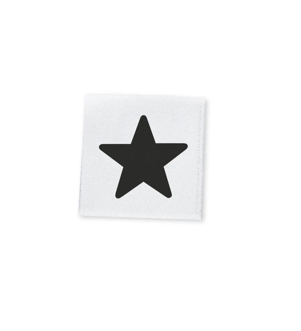 paul-clara-weblabels-mini-weblabel-stern-2x2-cm-etikett image 1