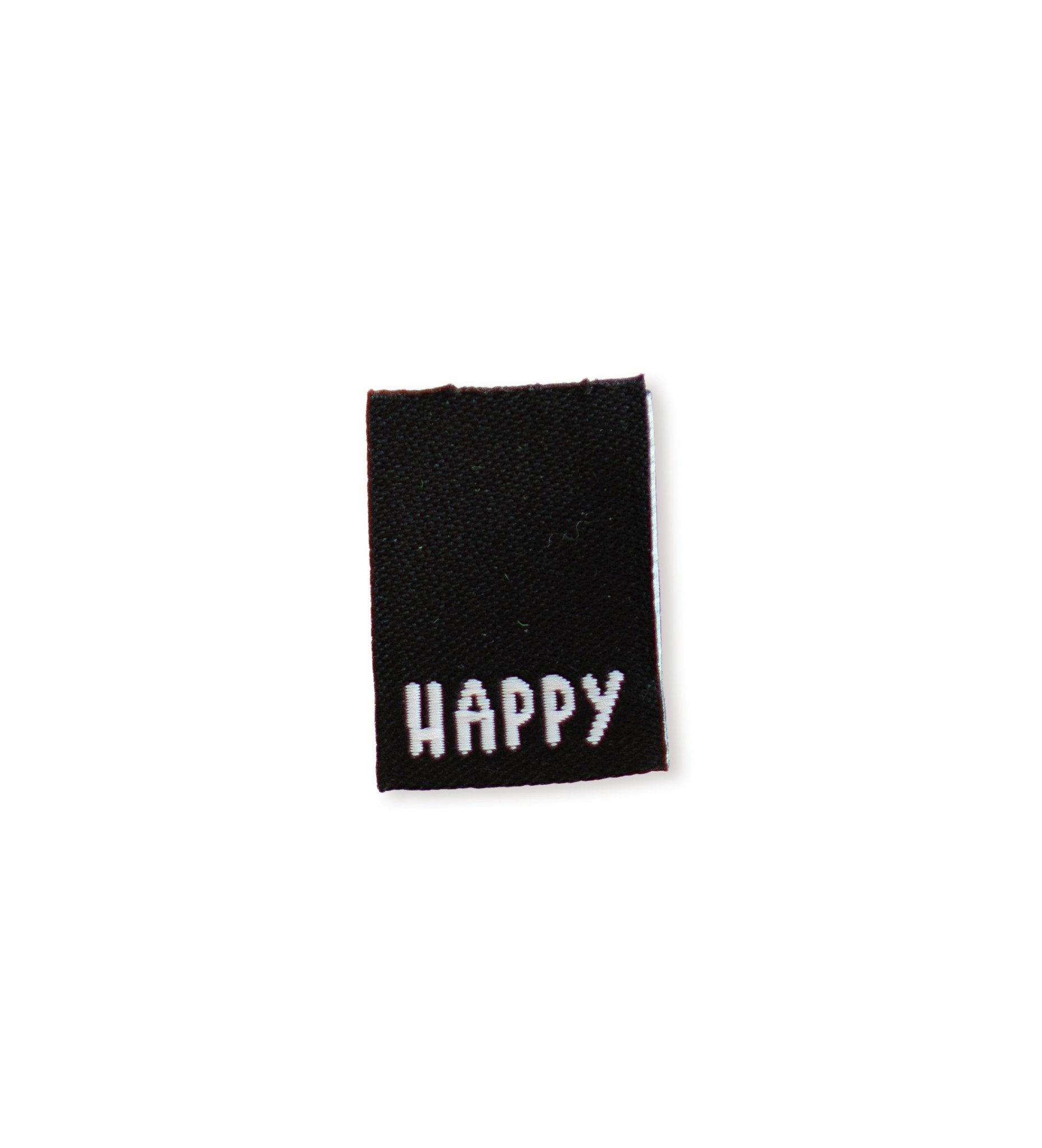 paul-clara-weblabels-klapp-weblabel-happy-etikett-schwarz image 1