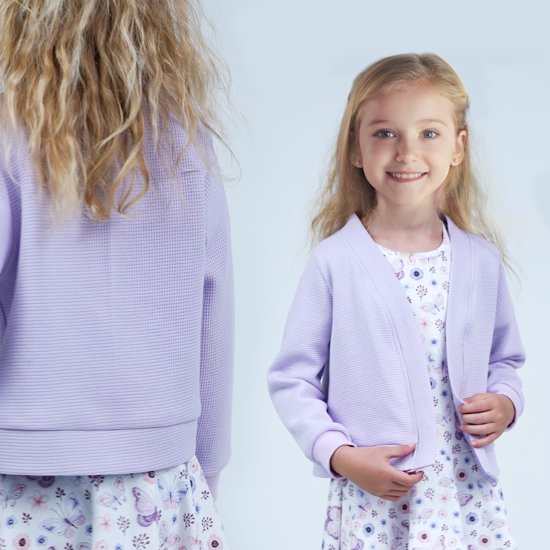 fadenk-fer-karo-kinder-papierschnittmuster-strickjacke-74-164 image 3