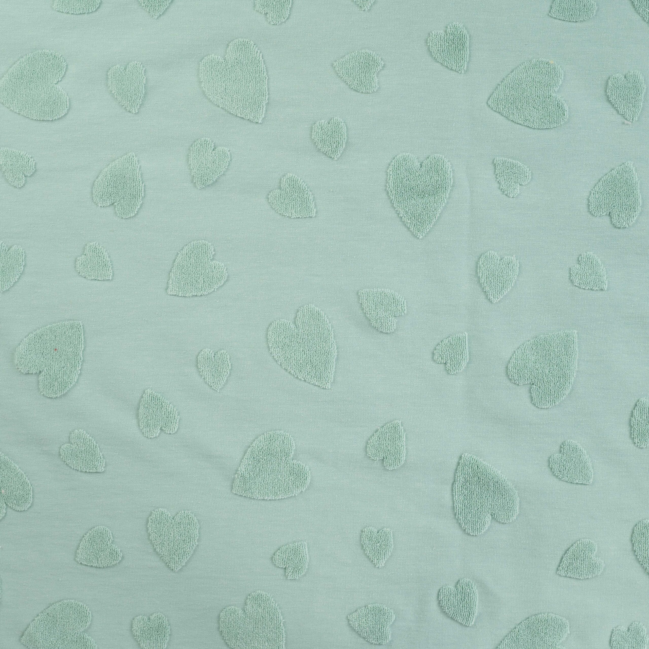 fadenk-fer-stoffe-baumwoll-jacquard-herzen-mint-0-5m image 1