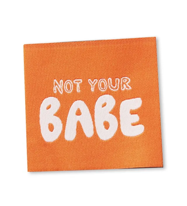 paul-clara-weblabels-not-your-babe-weblabel-orange image 1