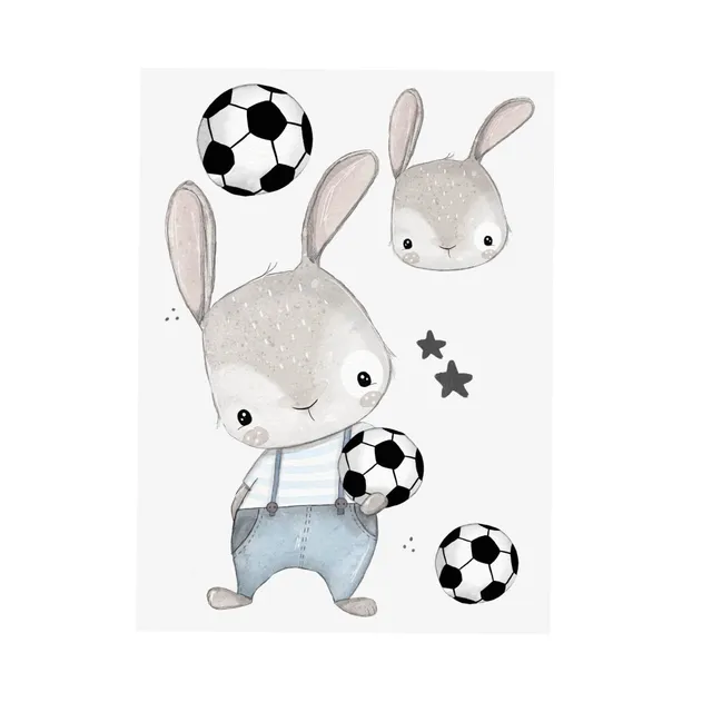 paul-clara-b-gelbilder-hase-lui-fu-ball-a6-b-gelbild-hase image 1