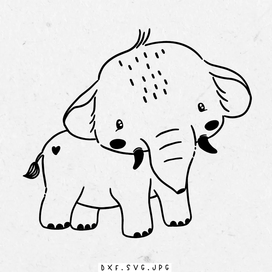 paul-clara-plottdateien-mammut-plotterdatei-download image 1