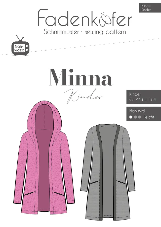 fadenk-fer-minna-strickjacke-papierschnittmuster-kinder-74-164 image 1