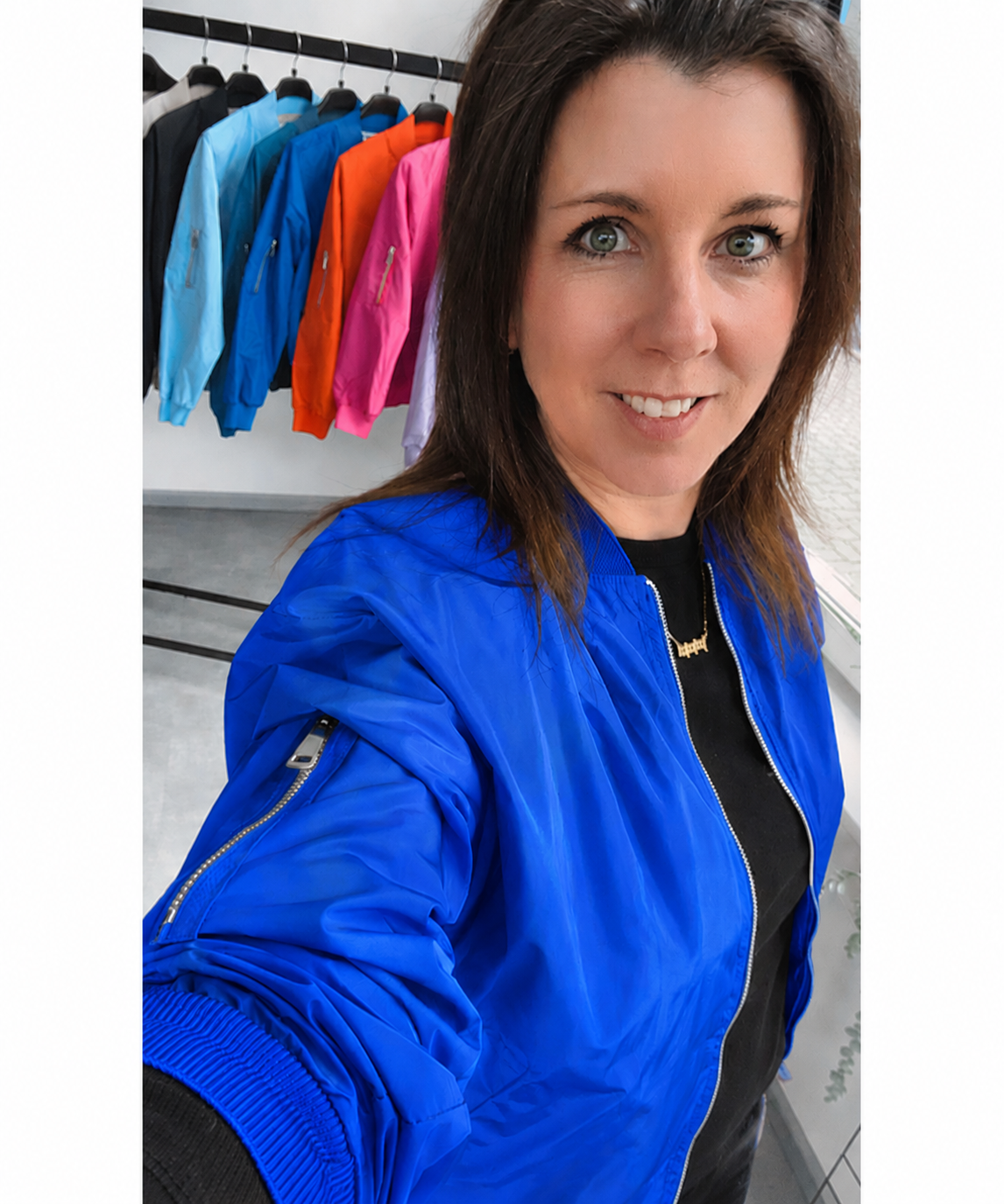 leni-pepunkt-bomberjacke-regular-fit-jacke-sand-s-m image 3