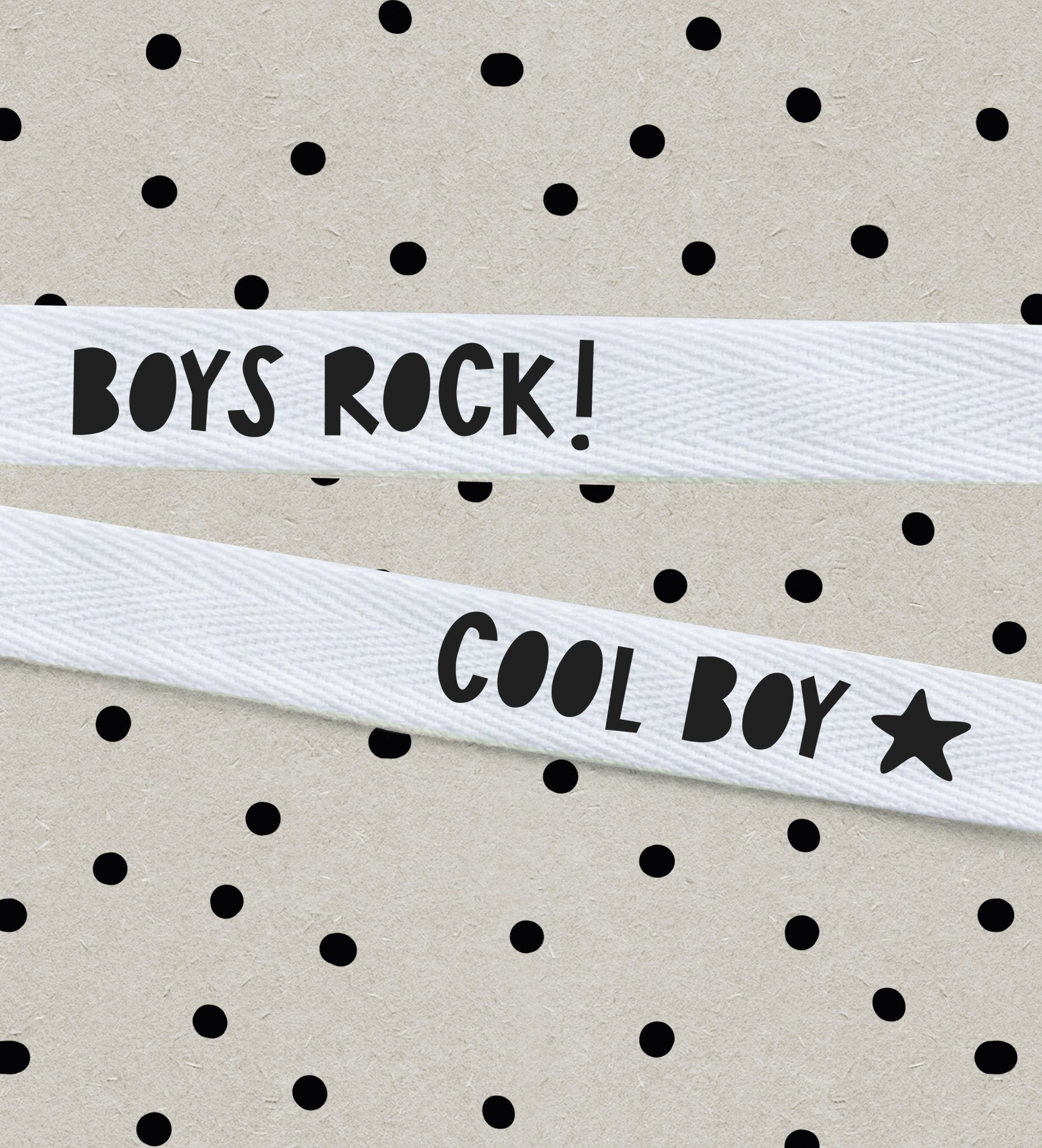 paul-clara-b-nder-baumwoll-band-cool-boy-wei-1-5-cm-x-1-m image 2