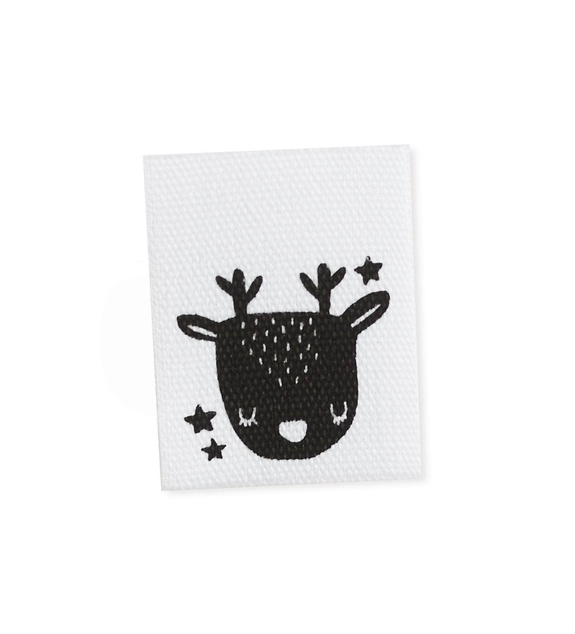 paul-clara-baumwoll-labels-reh-vogel-klapplabel-2x2-5-cm image 1