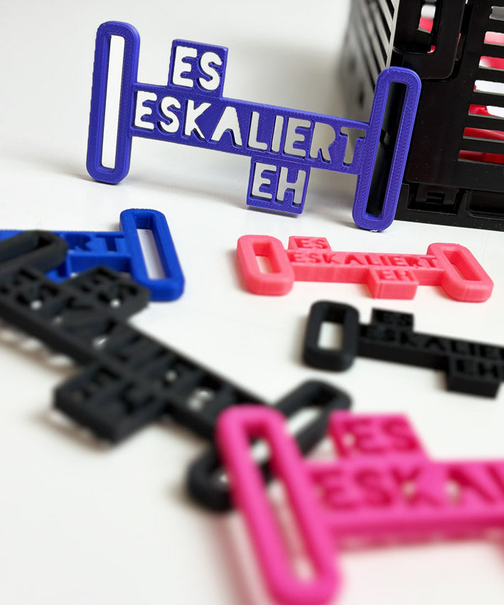 lenipepunkt-art-loop-taschenschlaufe-schwarz-40-mm-3d-druck image 1