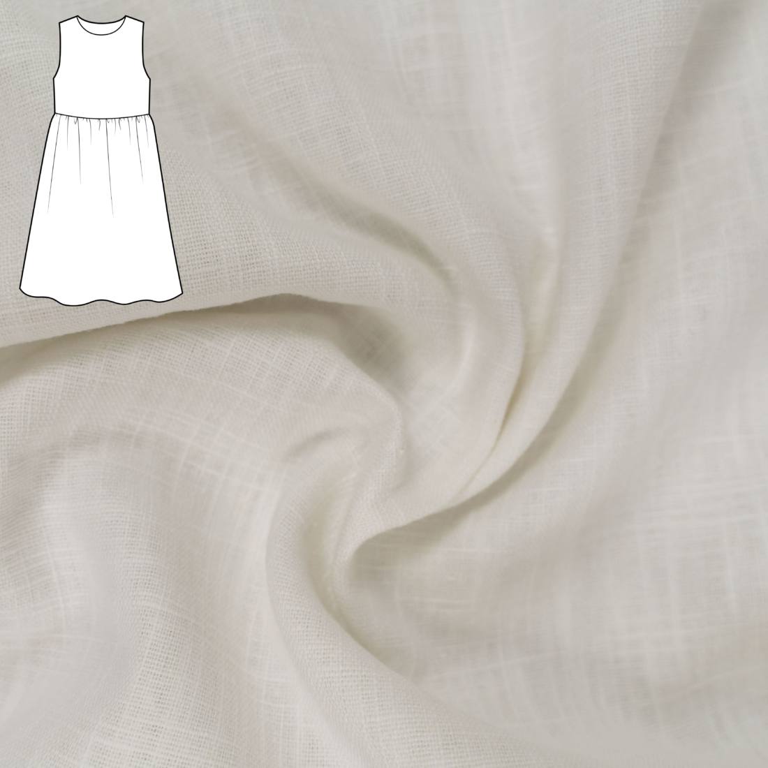 n-hfrosch-meriah-n-hpaket-leinen-wei-kleid image 1