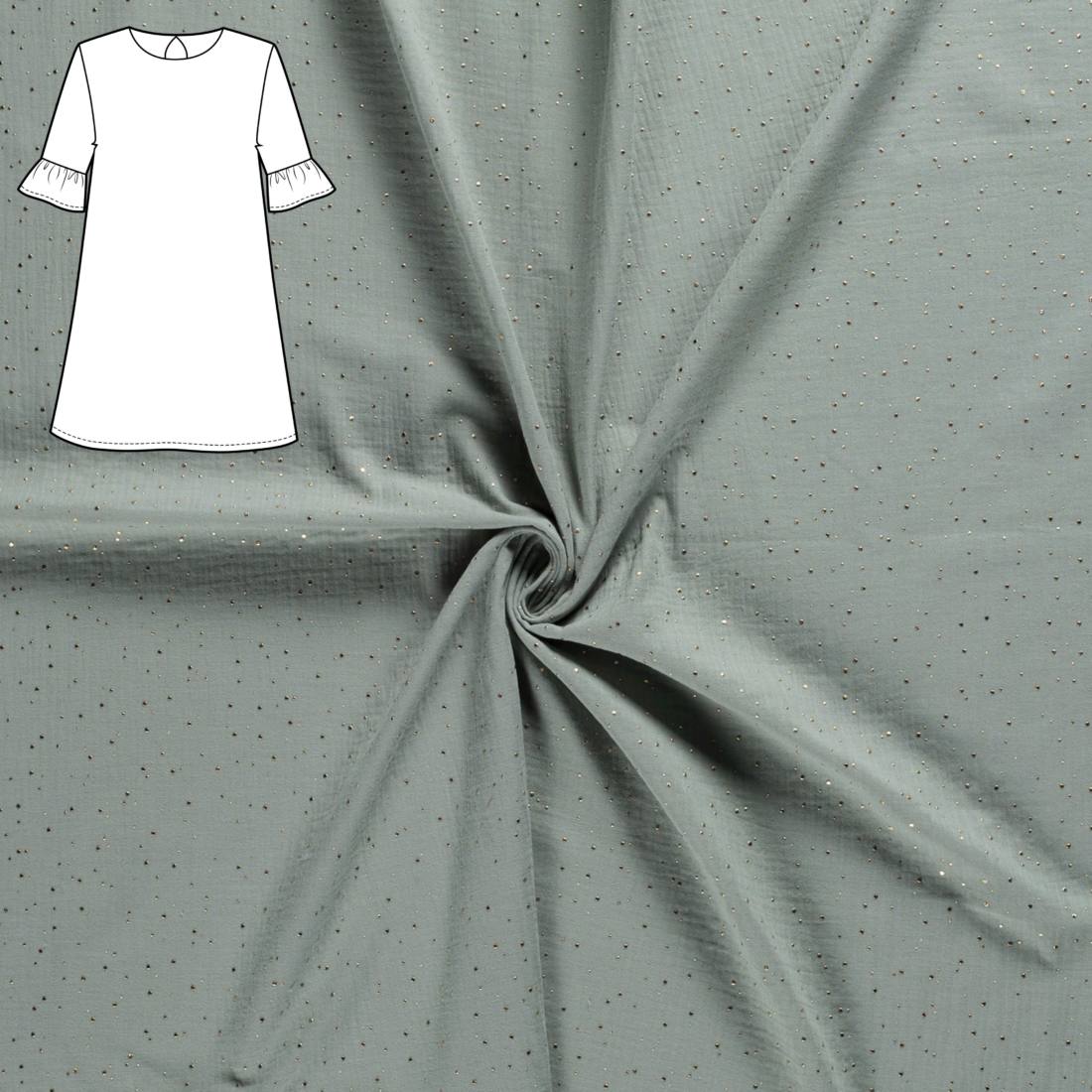 n-hfrosch-cantik-n-hpaket-kleid-musselin-altgr-n image 1