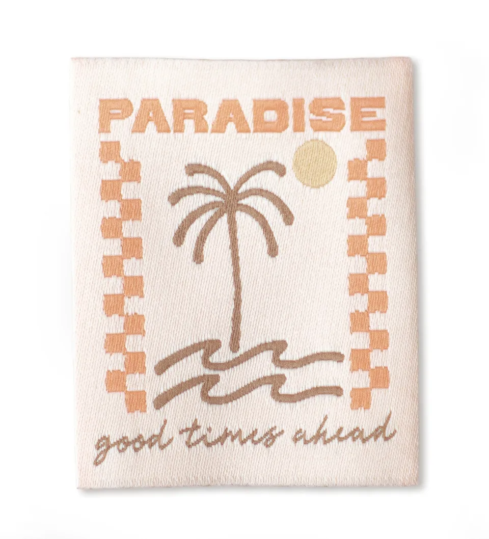 paul-clara-weblabels-paradise-weblabel-4x5-cm-gewebt image 1