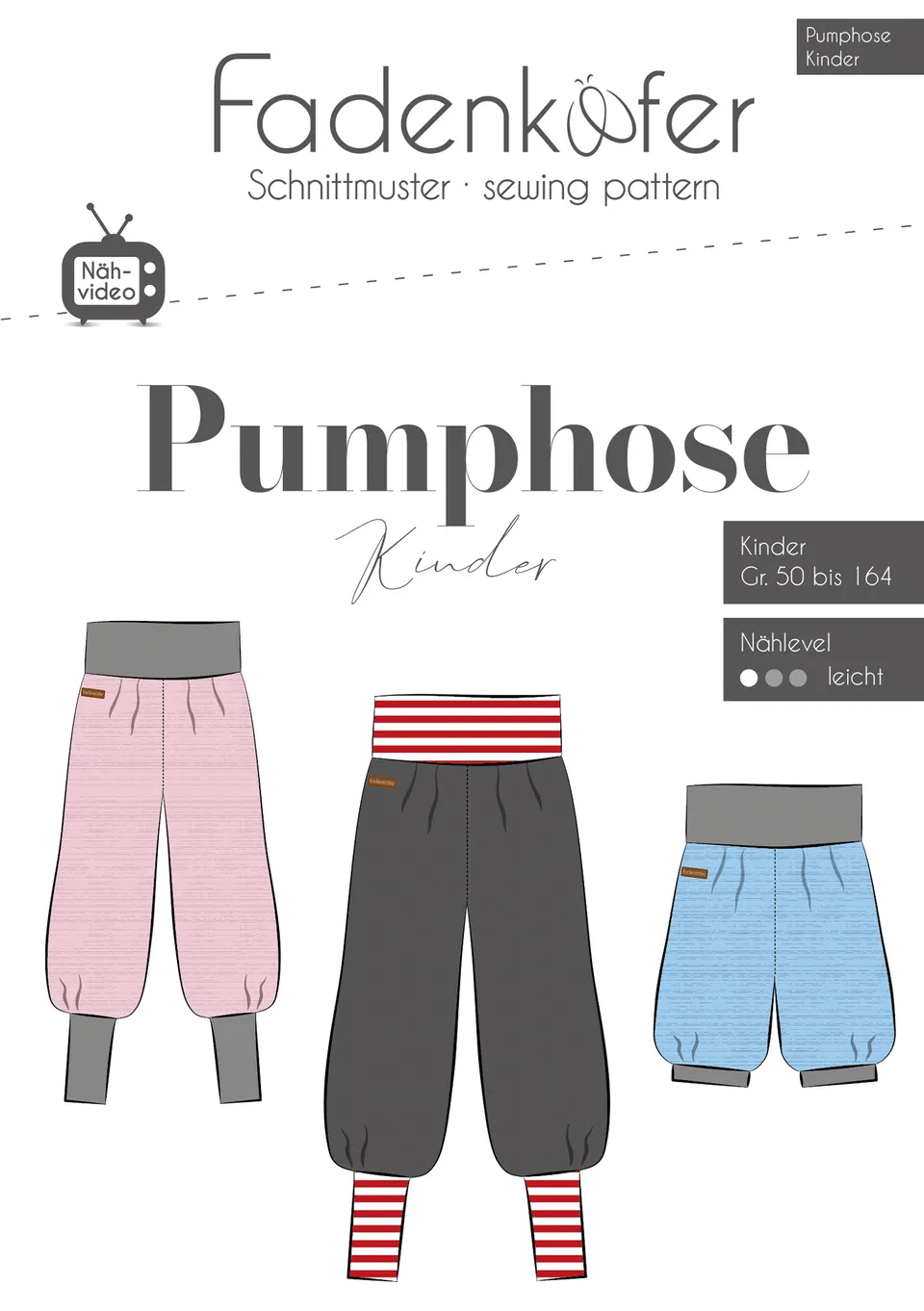 fadenk-fer-pumphose-papierschnittmuster-kinder-50-164 image 1