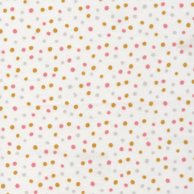 n-hfrosch-stoffe-bio-flanell-konfetti-rosa-stoff image 1