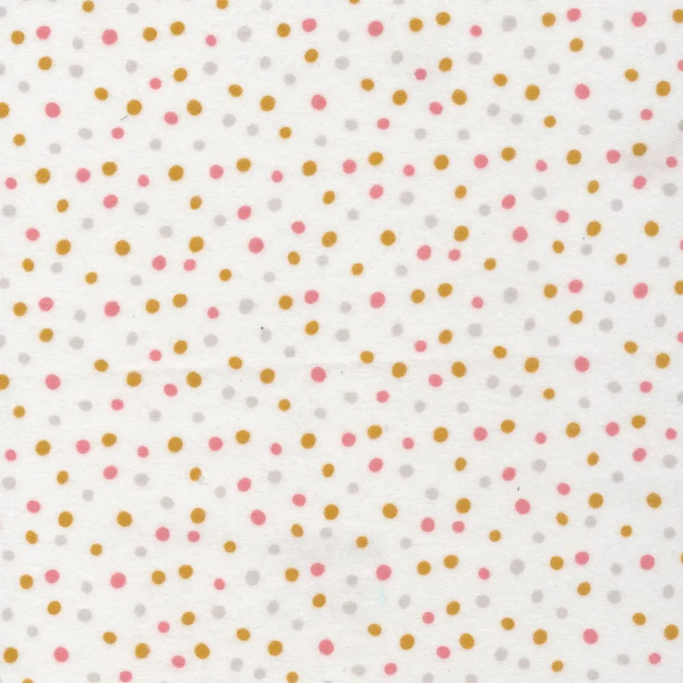 n-hfrosch-stoffe-bio-flanell-konfetti-rosa-stoff image 1