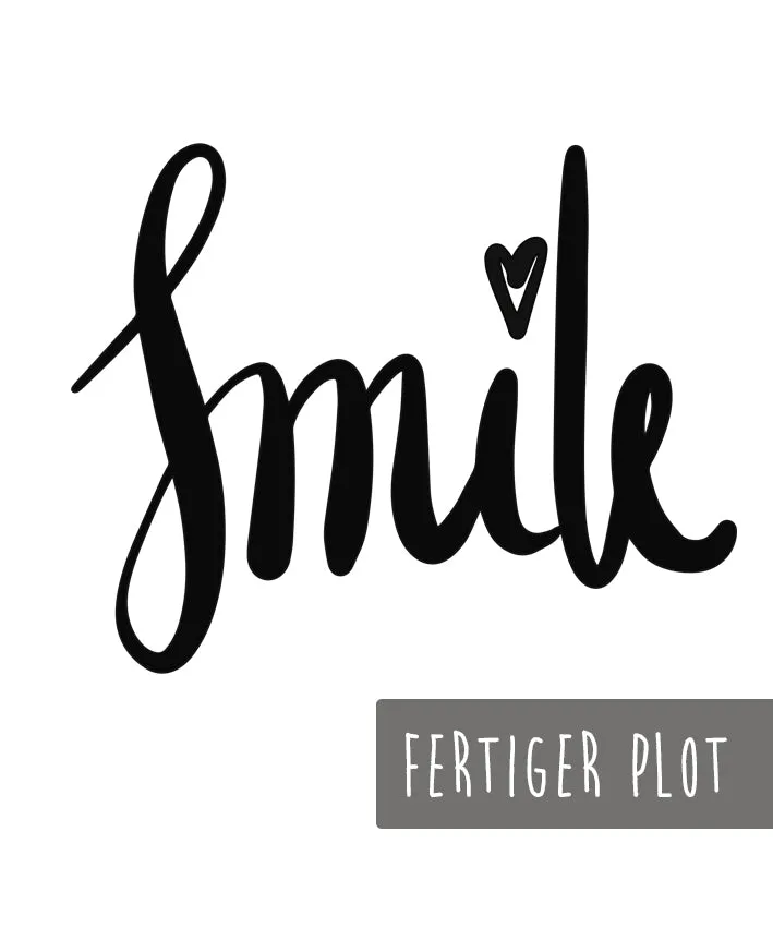 lenipepunkt-smile-lettering-plot-12x10-cm-schwarz-neonpink image 1