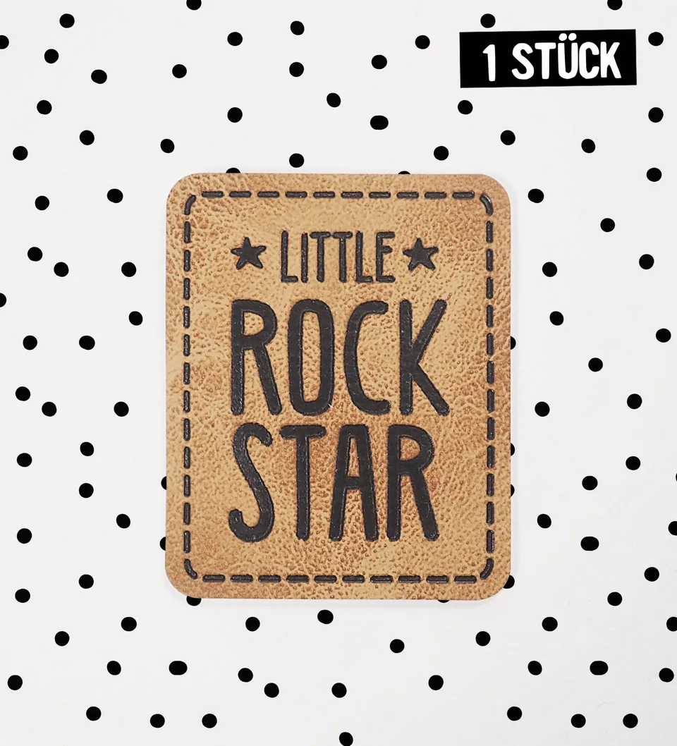 paul-clara-kunstleder-labels-label-little-rockstar image 1