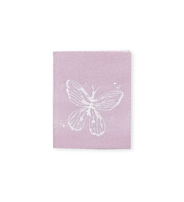 paul-clara-weblabels-klapp-weblabel-schmetterling-rosa image 1