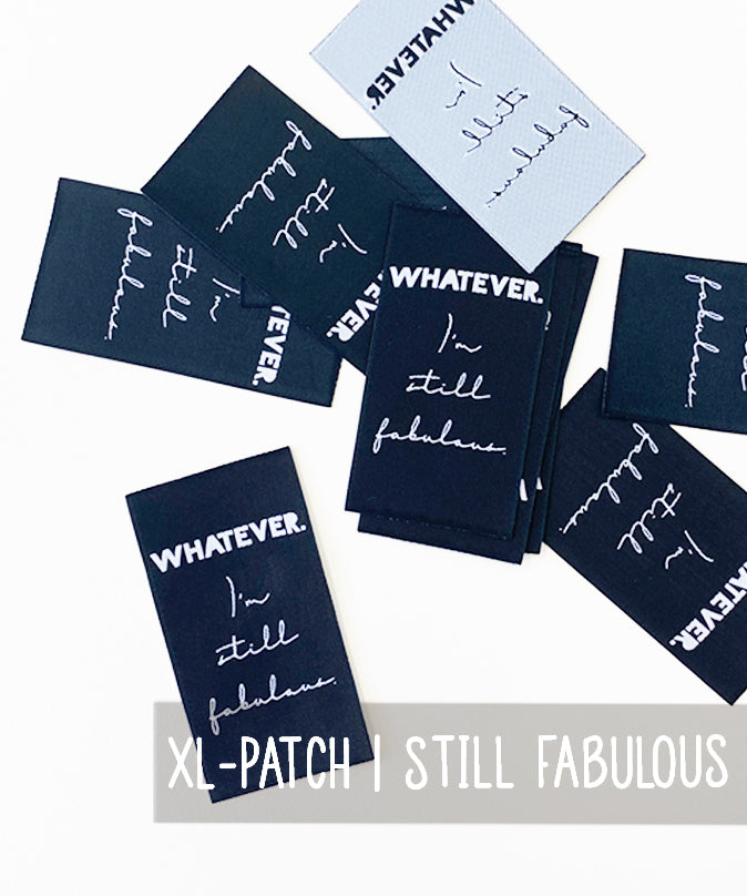 lenipepunkt-still-fabulous-xl-patch-aufn-her-3-5x7-cm image 1